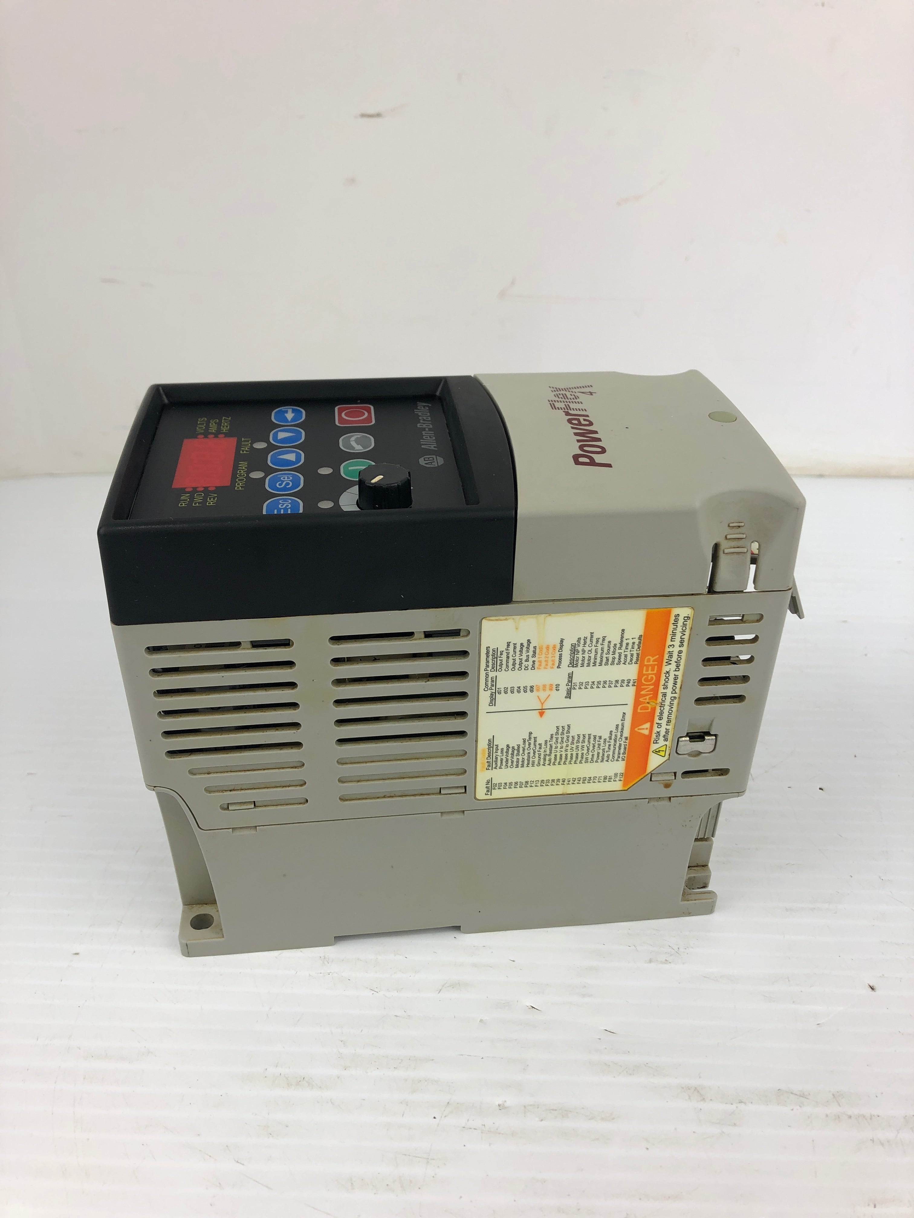 Allen Bradley 22A-D1P4N104 PoweFlex 4 Series A Drive