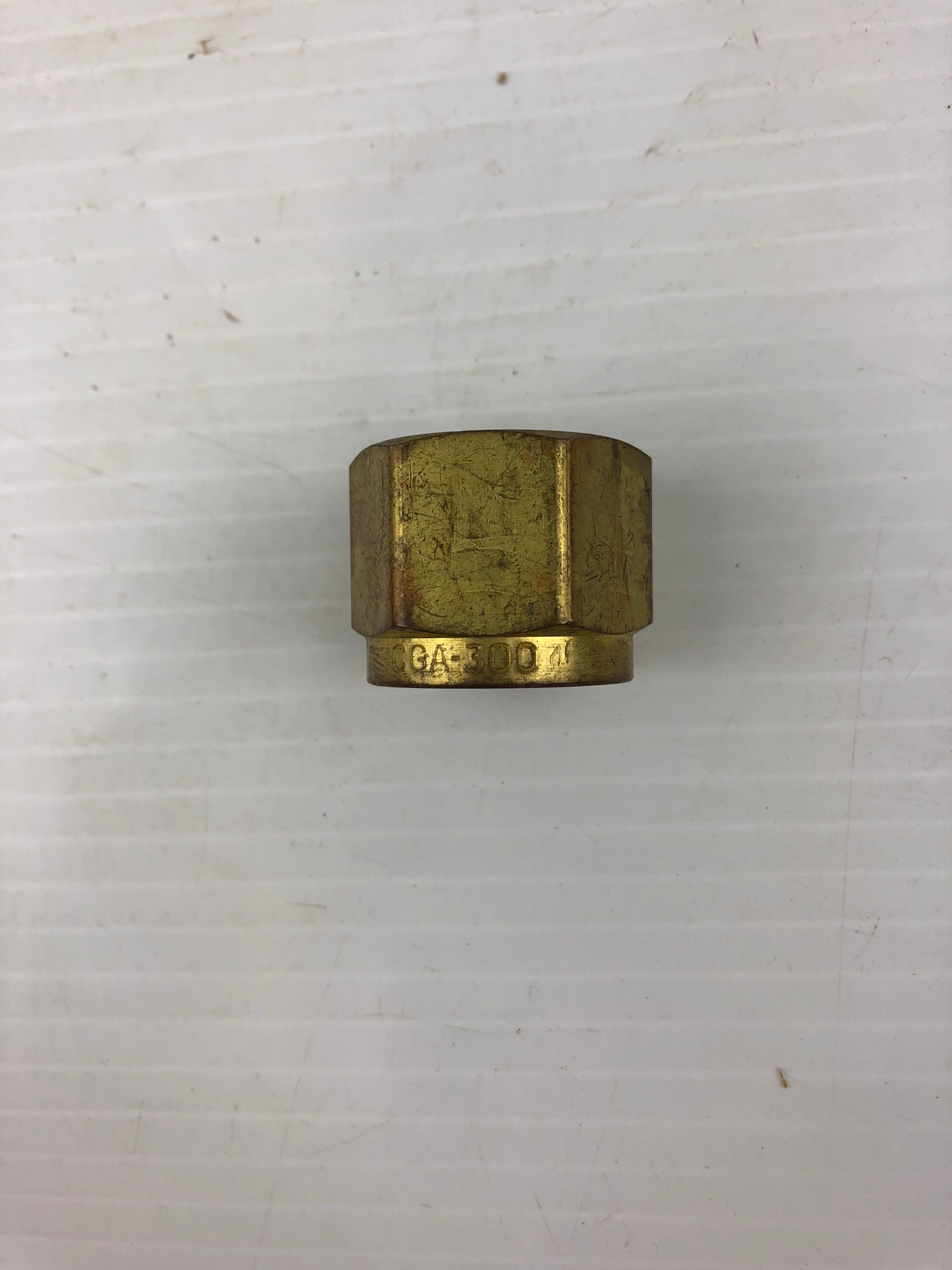 CGA-300 Brass Threaded Nut CGA 300