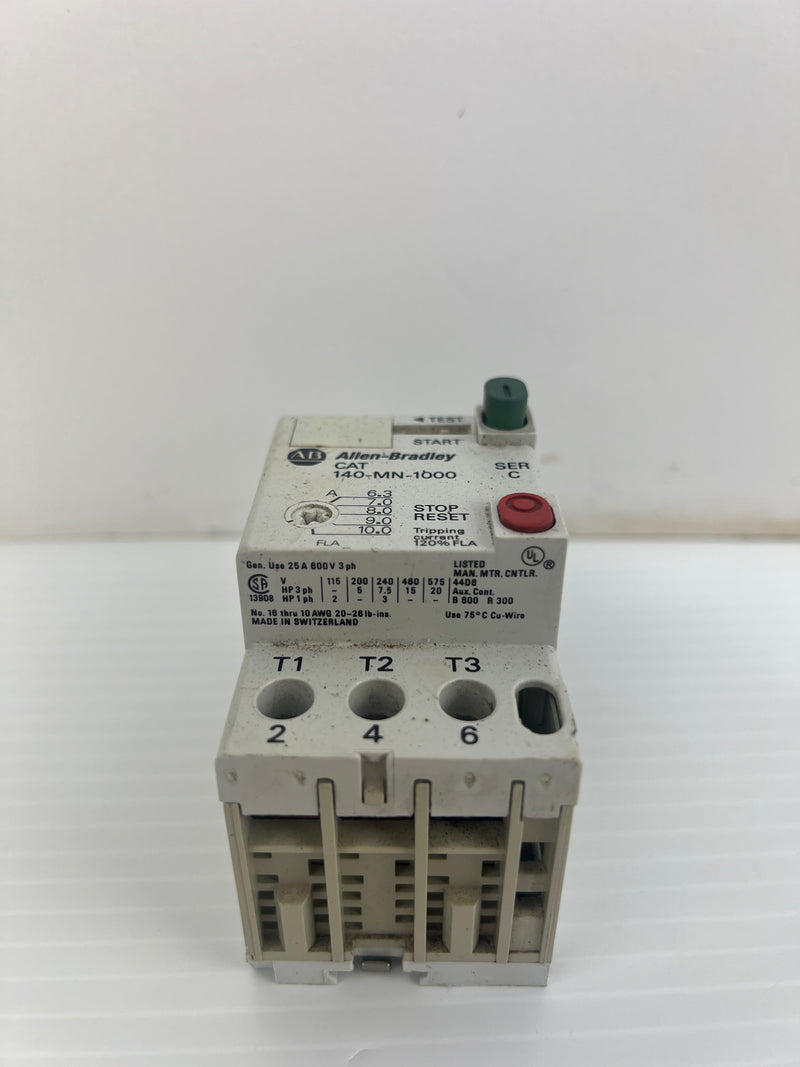 Allen-Bradley 140-MN-1000 Motor Starter Ser. C