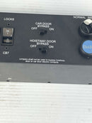 19" x 4" Steel Control Panel Hoist and Door 2 Way Switch and Push Button