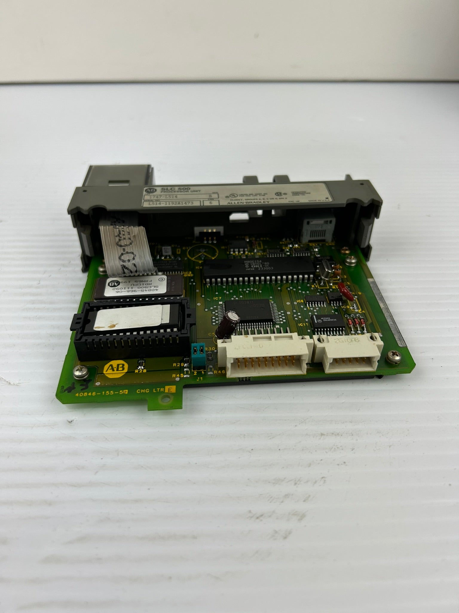 Allen-Bradley 1747-L514 Series B SLC 500 Processor Unit PLC CPU Module 1747L514