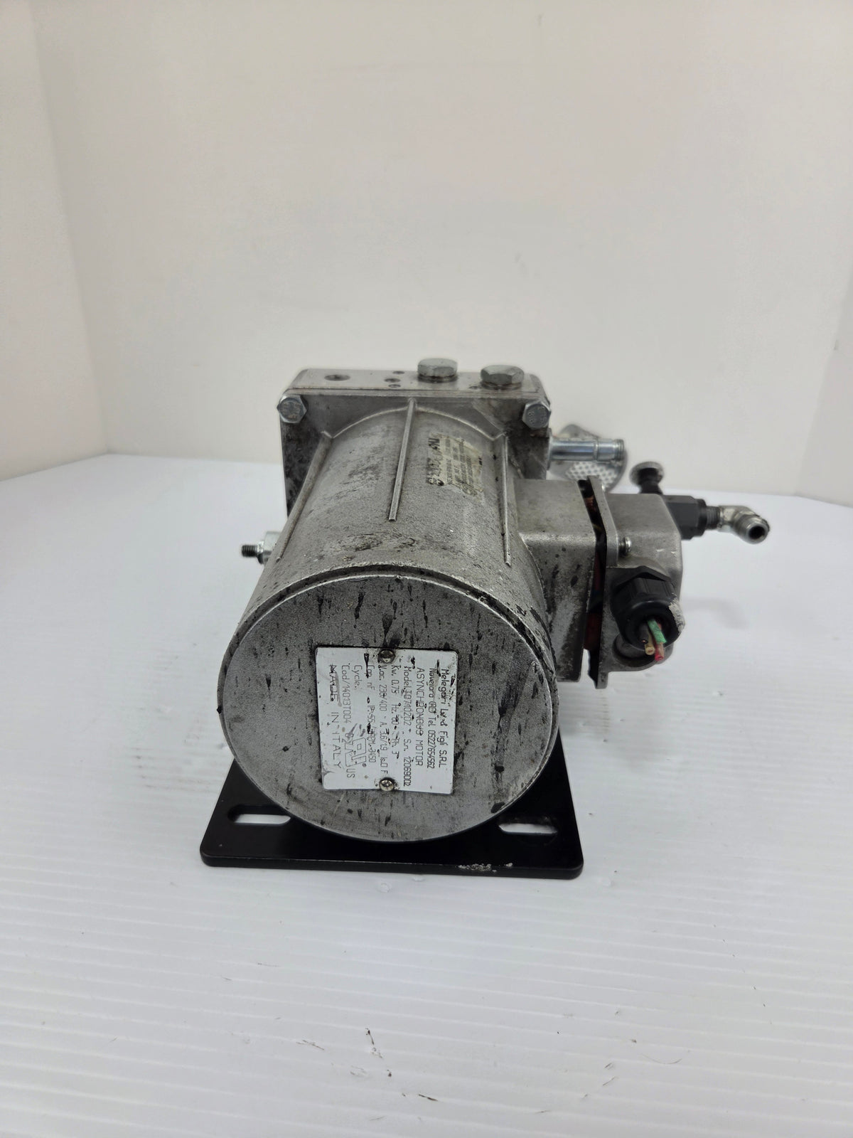 Melegari T0710202 0.75kW 1HP 230/400V 3PH Motor with Industrial Pump 3450 RPM