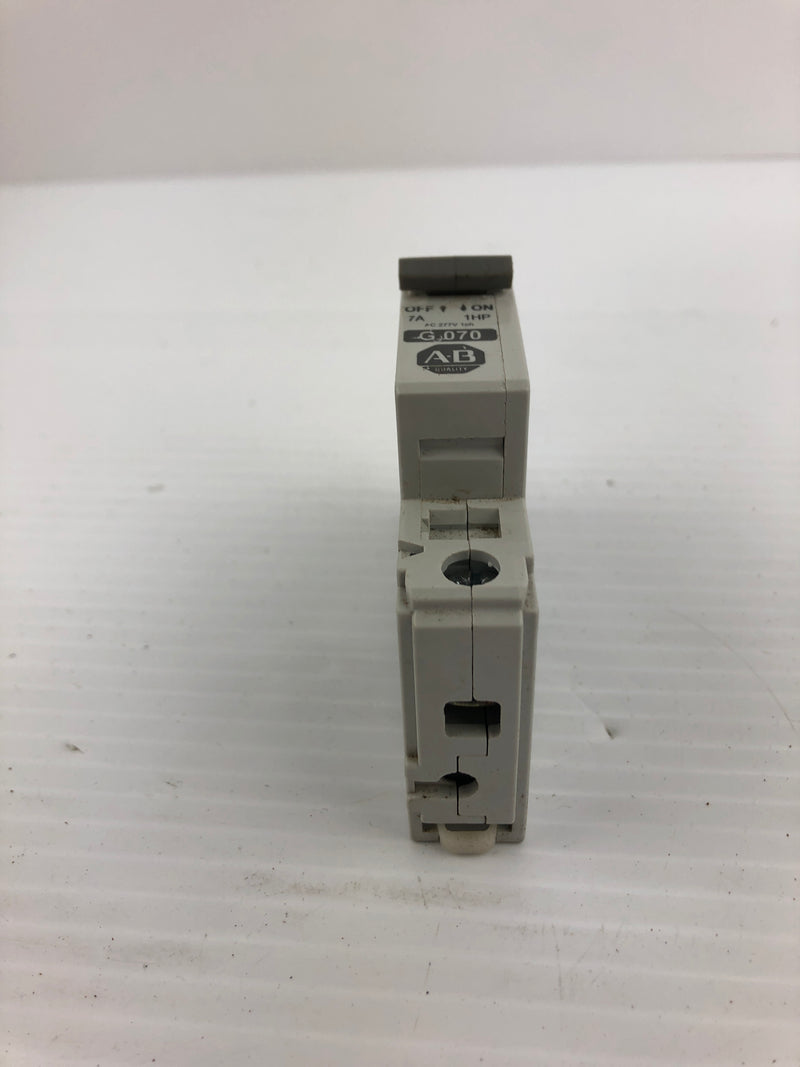 Allen Bradley 1492-CB1 Circuit Breaker G070 7A Series C