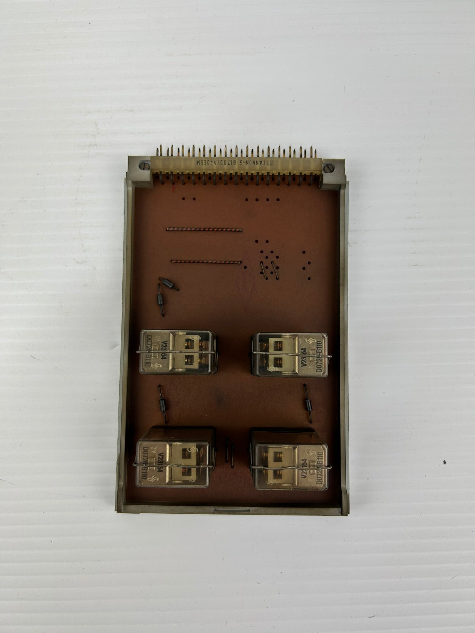 Barmag Electronic E32/00 Circuit Board with 4 Relays E3200
