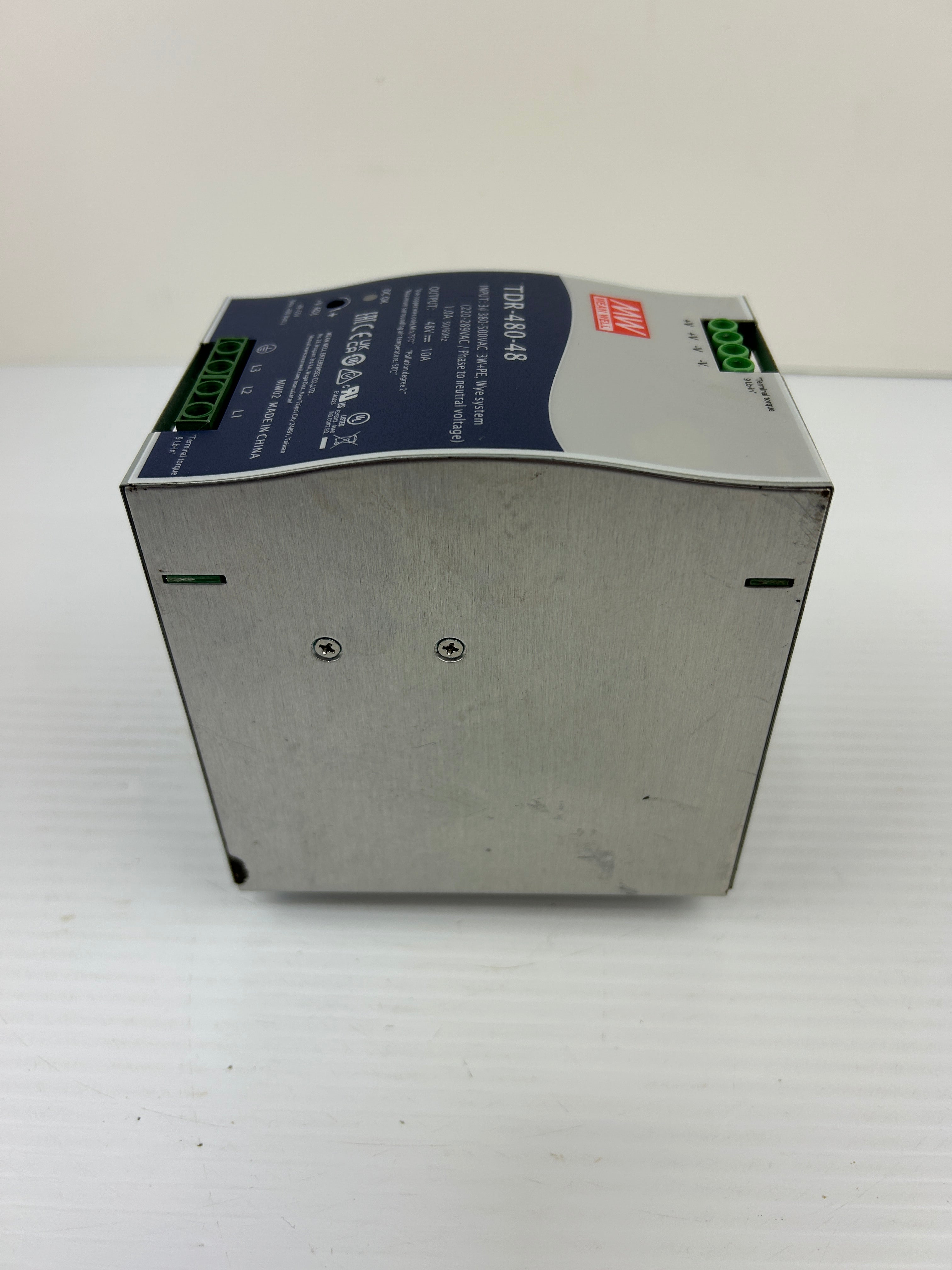 Mean Well TDR-480-48 Rail Switching Power Supply 48V 10A 480W
