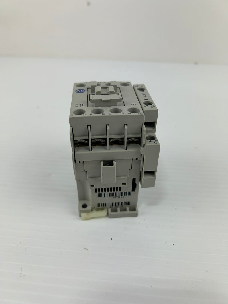 Allen Bradley 100-C16*10 Contactor Series B with 100-S Connector Series B