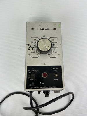 Minarik SL32 Speed Control 115V 1/15HP 2A for use with Shunt Wound Control Motor