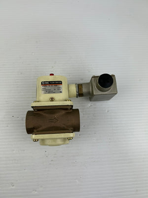 SMC IFW550-10-01-X209 Industrial Flow Switch 80 L/min 5A 125V AC