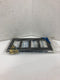 Leviton 80312-E 4 Gang Snap-on Wallplate Kit Black - Lot of 9