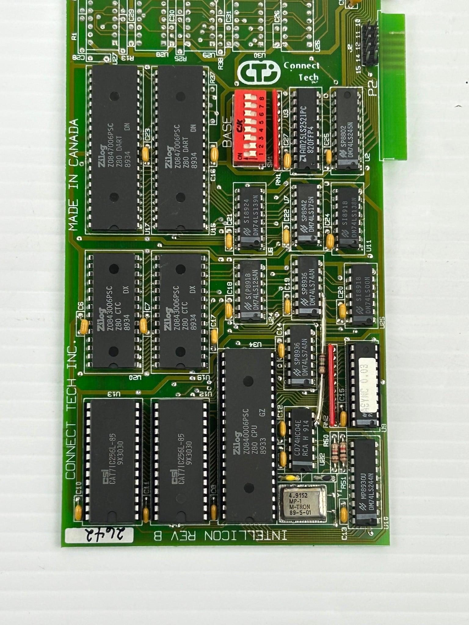Connect Tech 1-0 94V-0 36-89 Circuit Board REV B