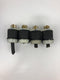 Hubbell Turn and Pull Plug HBL2721 30A 3PH 250VAC - Lot of 4