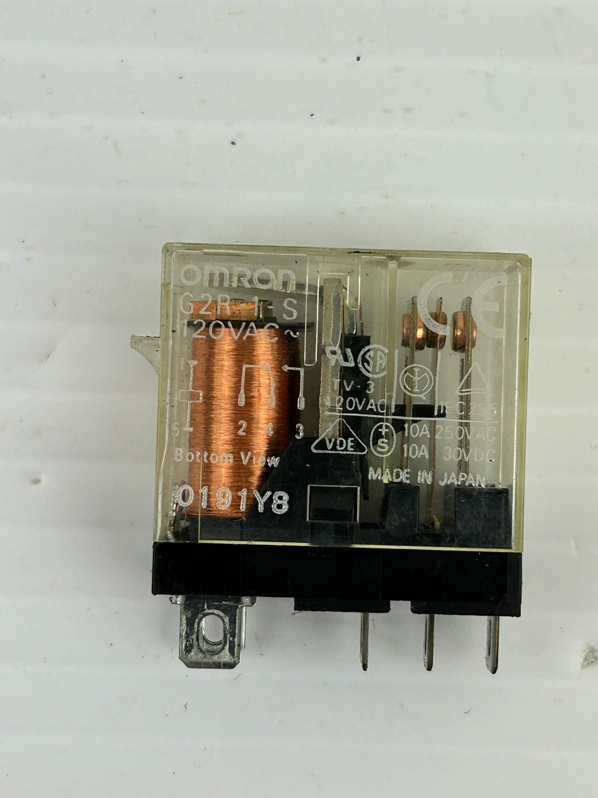 Omron G2R-1-S Relay SPDT 10A Industrial Control - Lot of 5