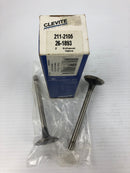 Clevite 2112105 Engine Exaust Valve 211-2105 (2)