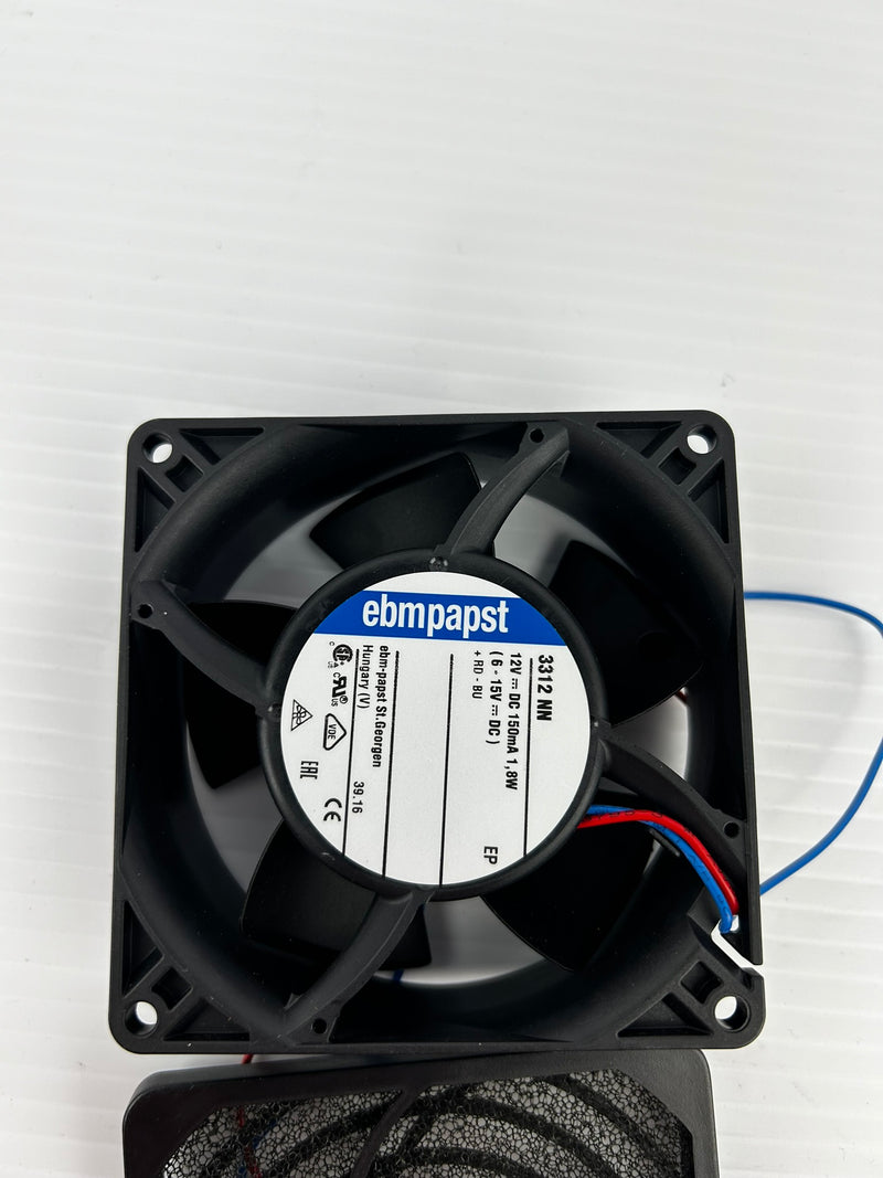 Ebmpapst 3312 NN Cooling Fan 12VDC 150mA