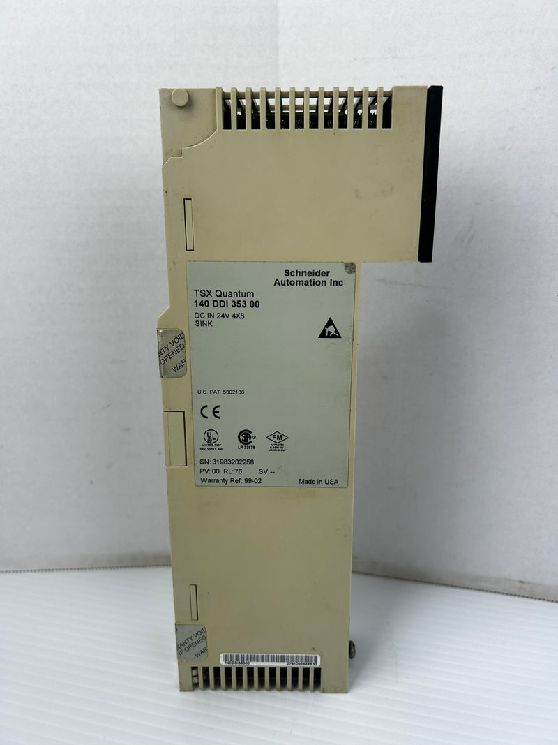 Schneider Automation 140DDI35300 TSX Quantum Input Module 24V