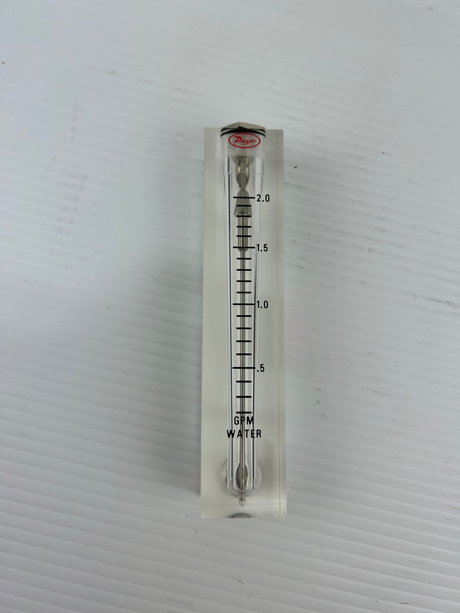 Dwyer VFB-85 Visi-Float Flowmeter 0.5-2.0 GPM Water