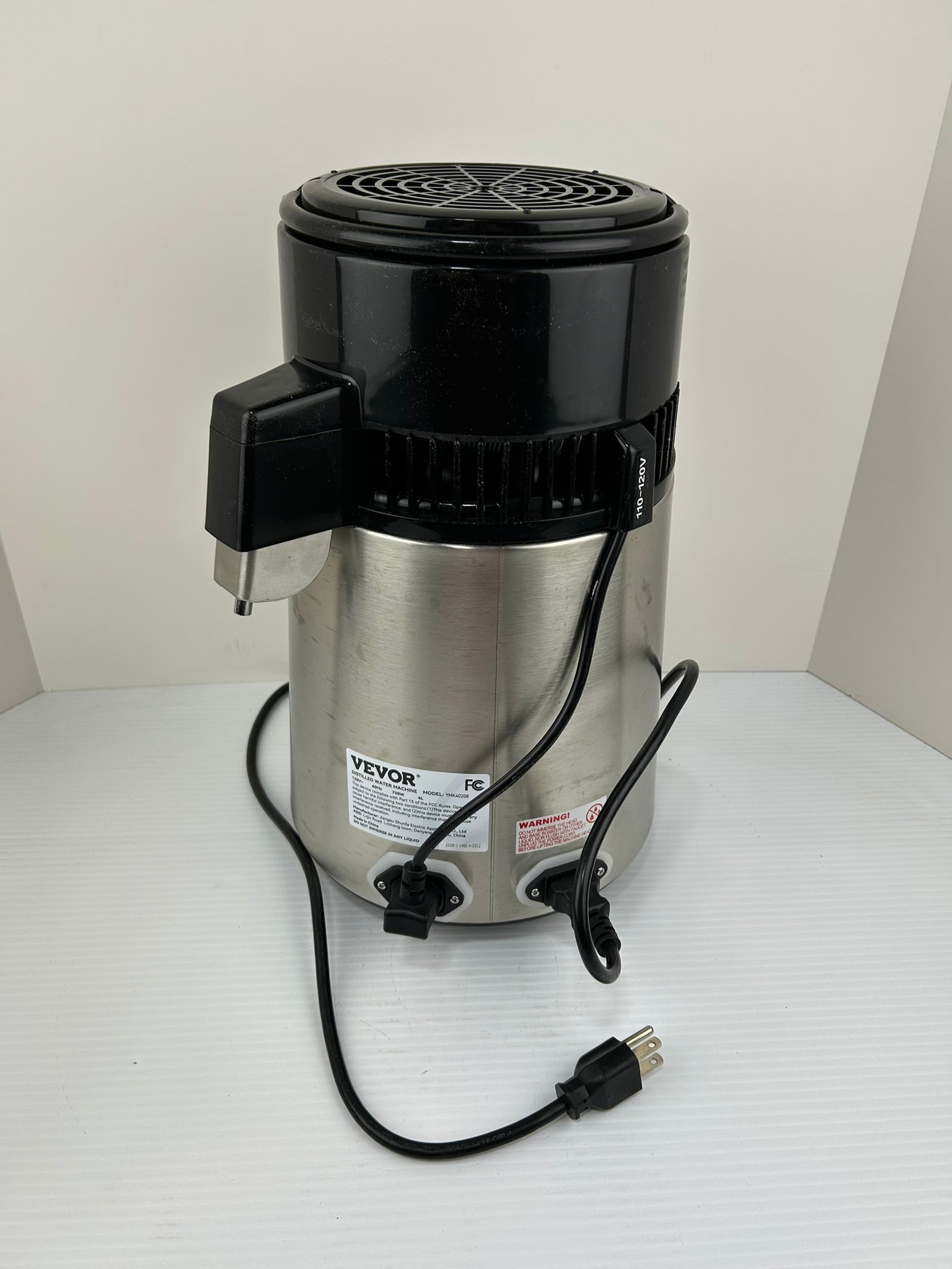 Vevor YMK40208 Distilled Water Machine 120V 60Hz 750W 4L
