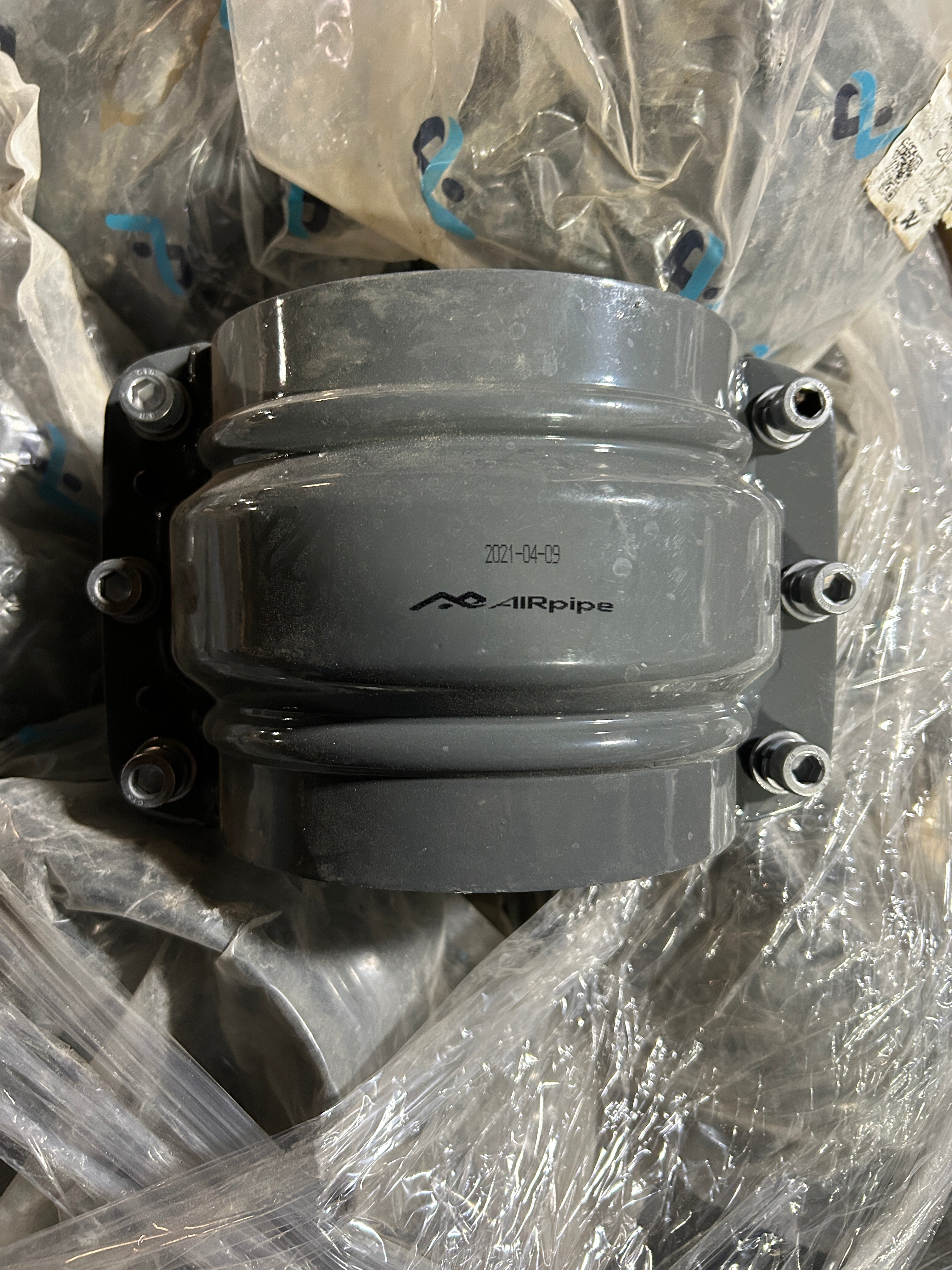 Lot of 2 - AIRPipe Pipe to Pipe Joint Coupling DN150 Air Pipe 30202100105