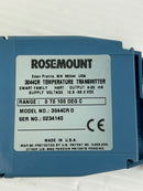 Rosemount 3044CR Temperature Transmitter 0-100 Degrees C