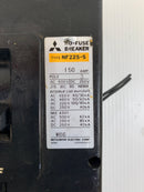 Mitsubishi No-Fuse Breaker NF225-S 150 Amp