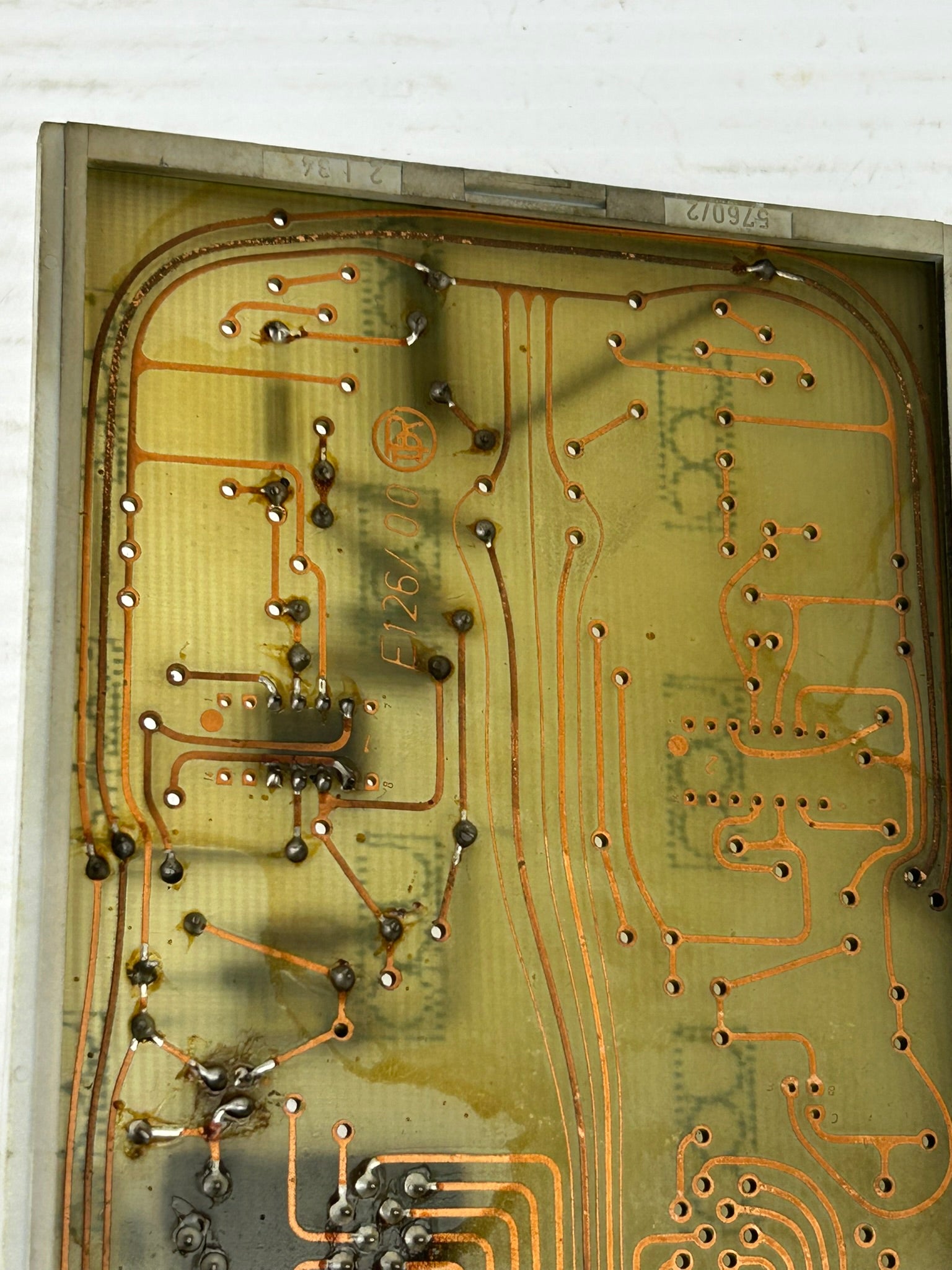 Barmag Electronic E126/00 Circuit Board with 1 Relay E126-00