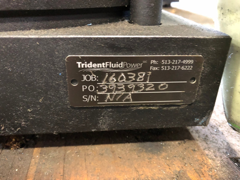 Trident Fluid Power 160381 Hydraulic Cylinder 3939320