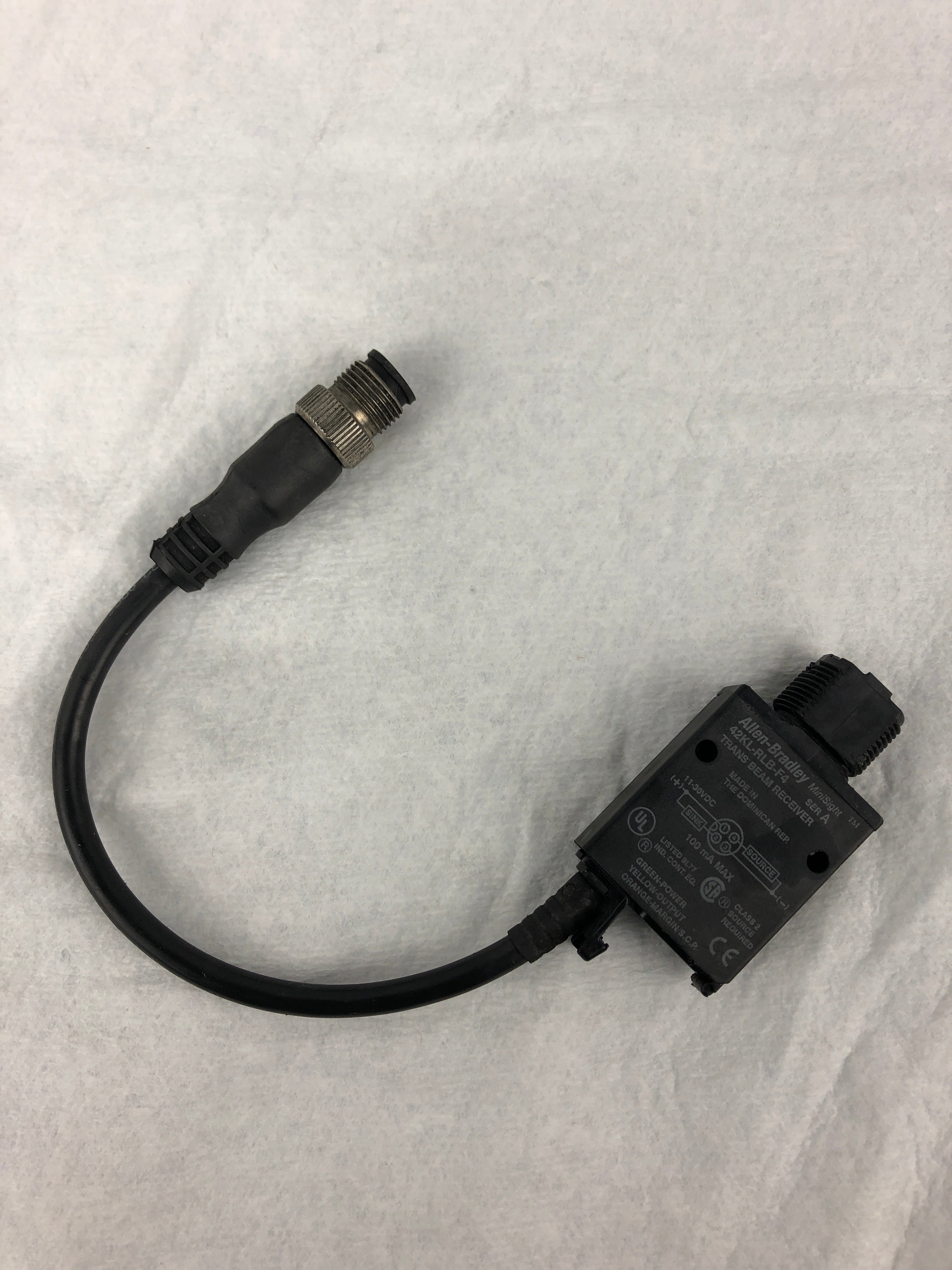 Allen Bradley 42KL-RLB-F4 Transmitted Beam Receiver Sensor Series A
