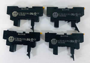Allen-Bradley 700-HN121 Relay Base Series A Series A - Lot of 4