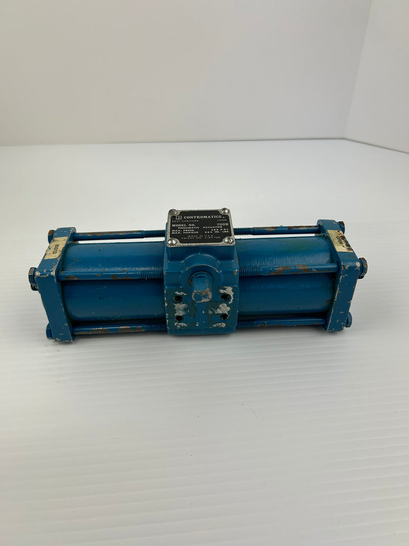 Contromatics 200B Pneumatics Valve Actuator 300 PSI Max