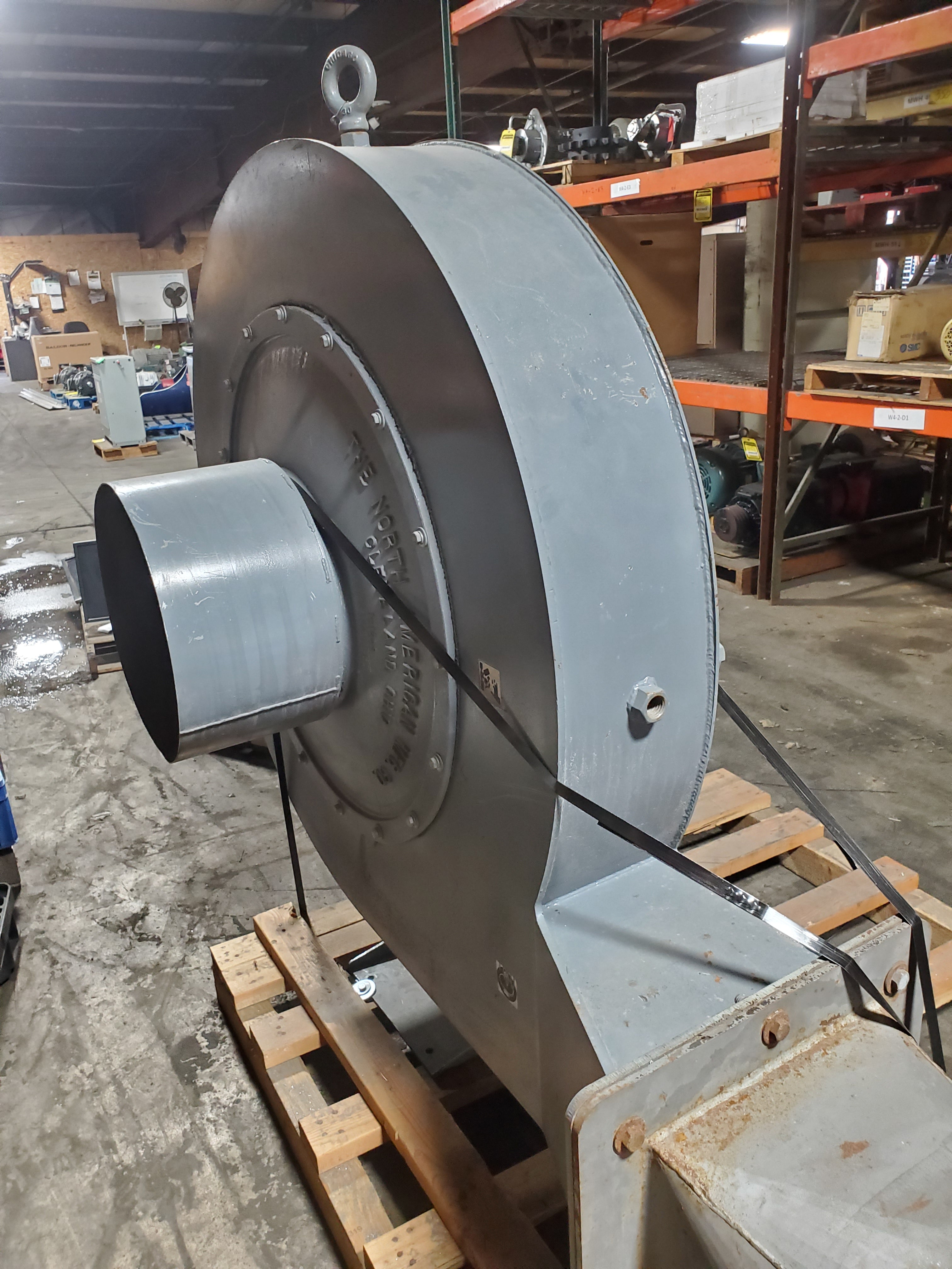 North American 2127328 Turbo Blower with Baldor 09F436Y147H2 Industrial Motor