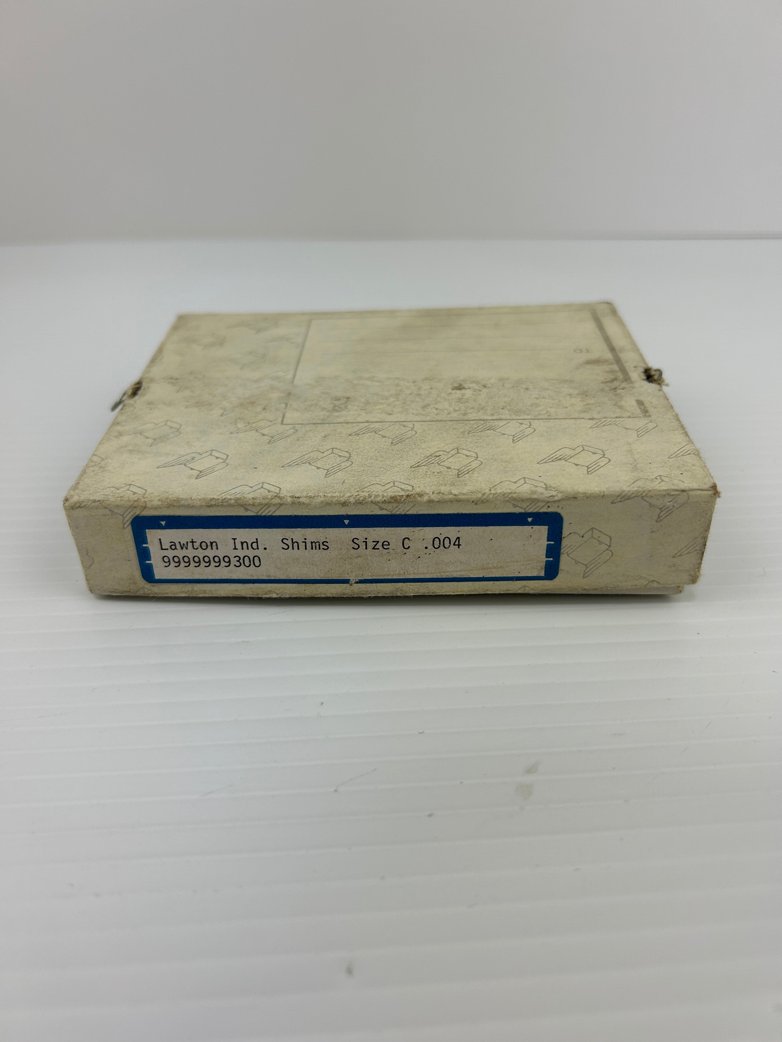 Lawton Industries 9999999300 Slotted Shim Size C 0.004 - New Box of 25