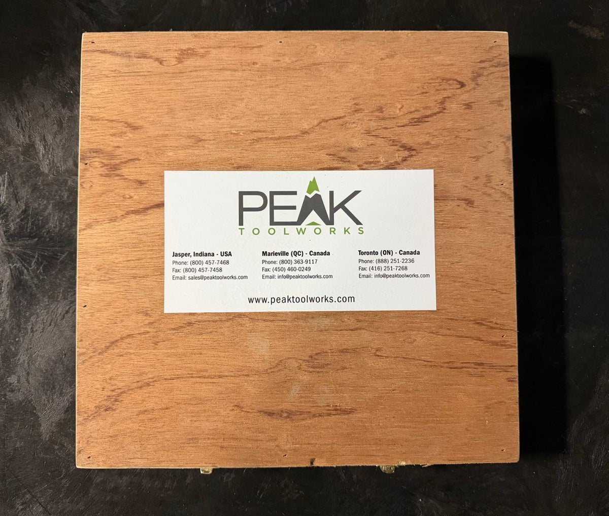 Peak Toolworks D85-2229P 12" 42T Industrial Circular Saw Blade MOD R45 w/ Case