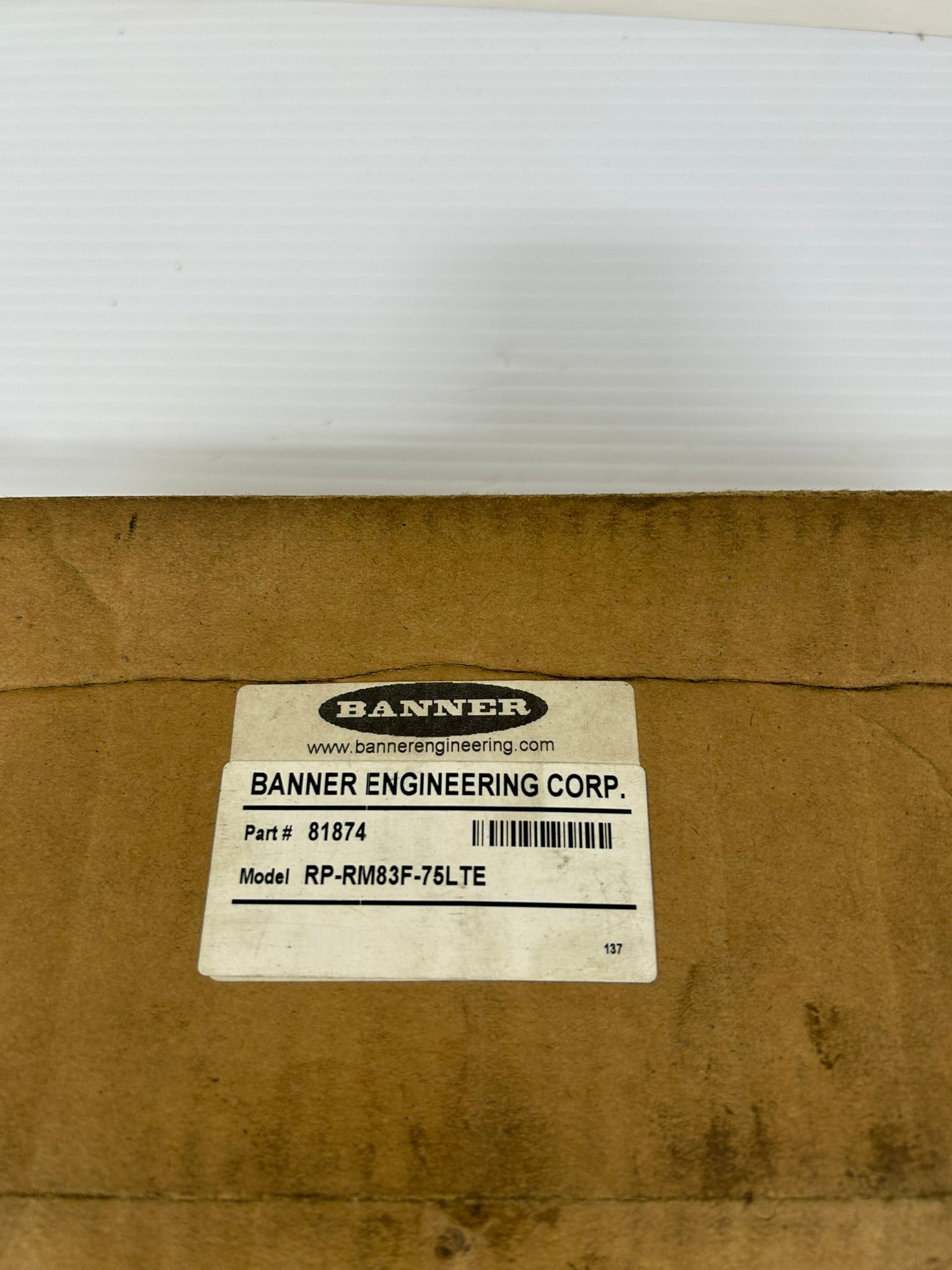 Banner RP-RM83F-75LTE Rope Pull Emergency Stop Safety Switch 81874
