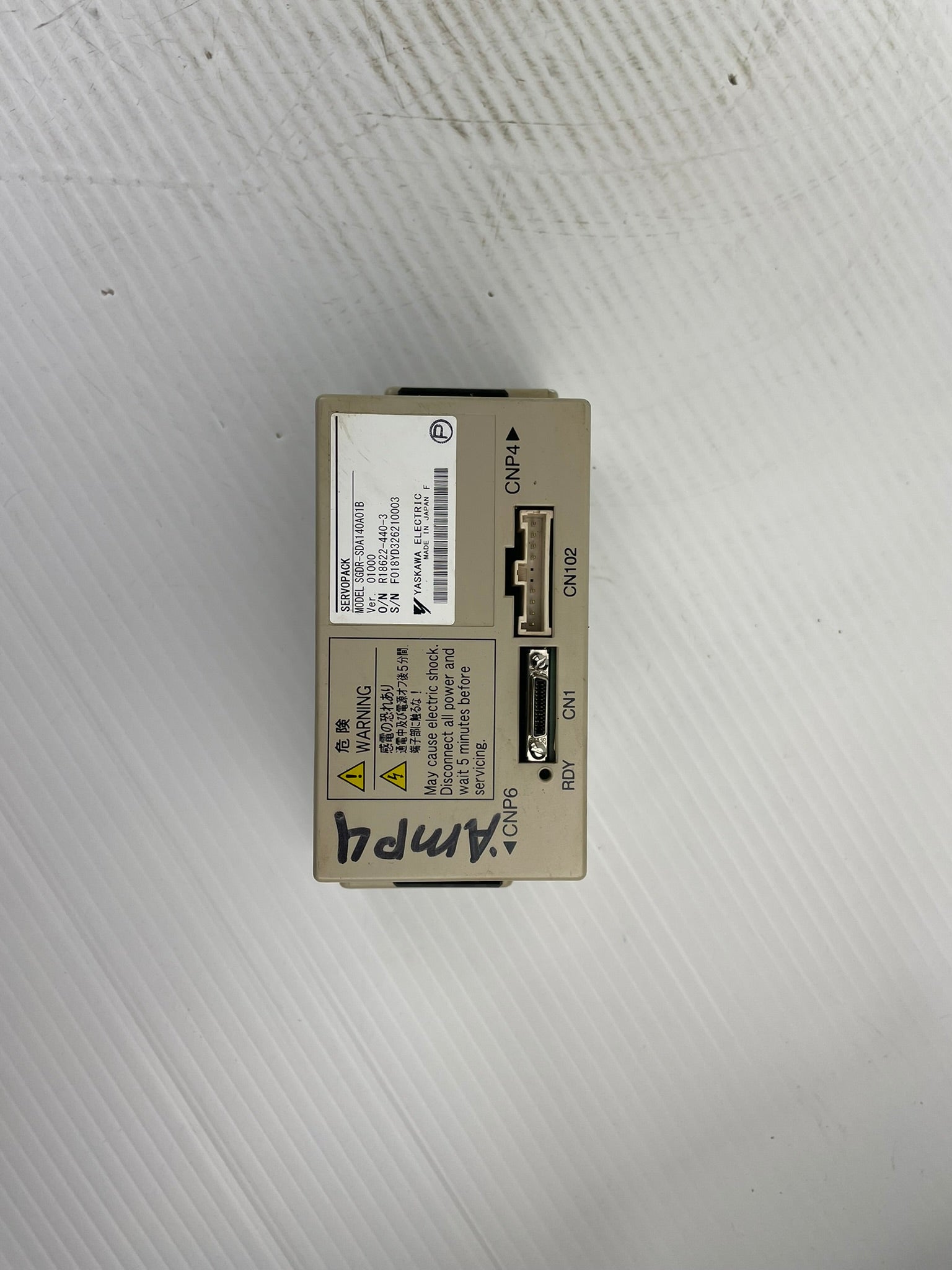 Yaskawa SGDR-SDA140A01B ServoPack Drive Ver. 01000