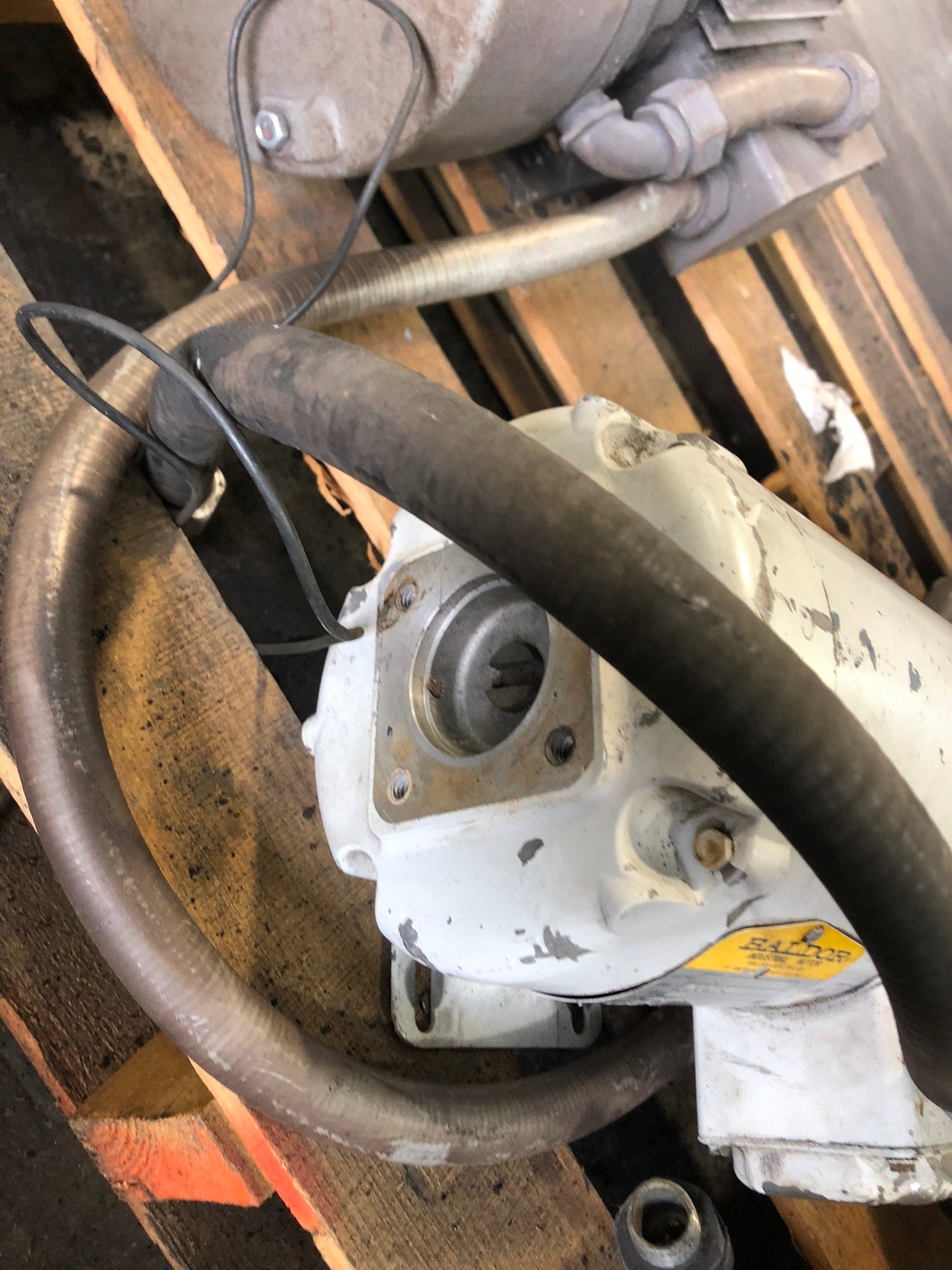 Baldor 34J106-3922G1 Industrial Motor 1/2 HP 3 PH