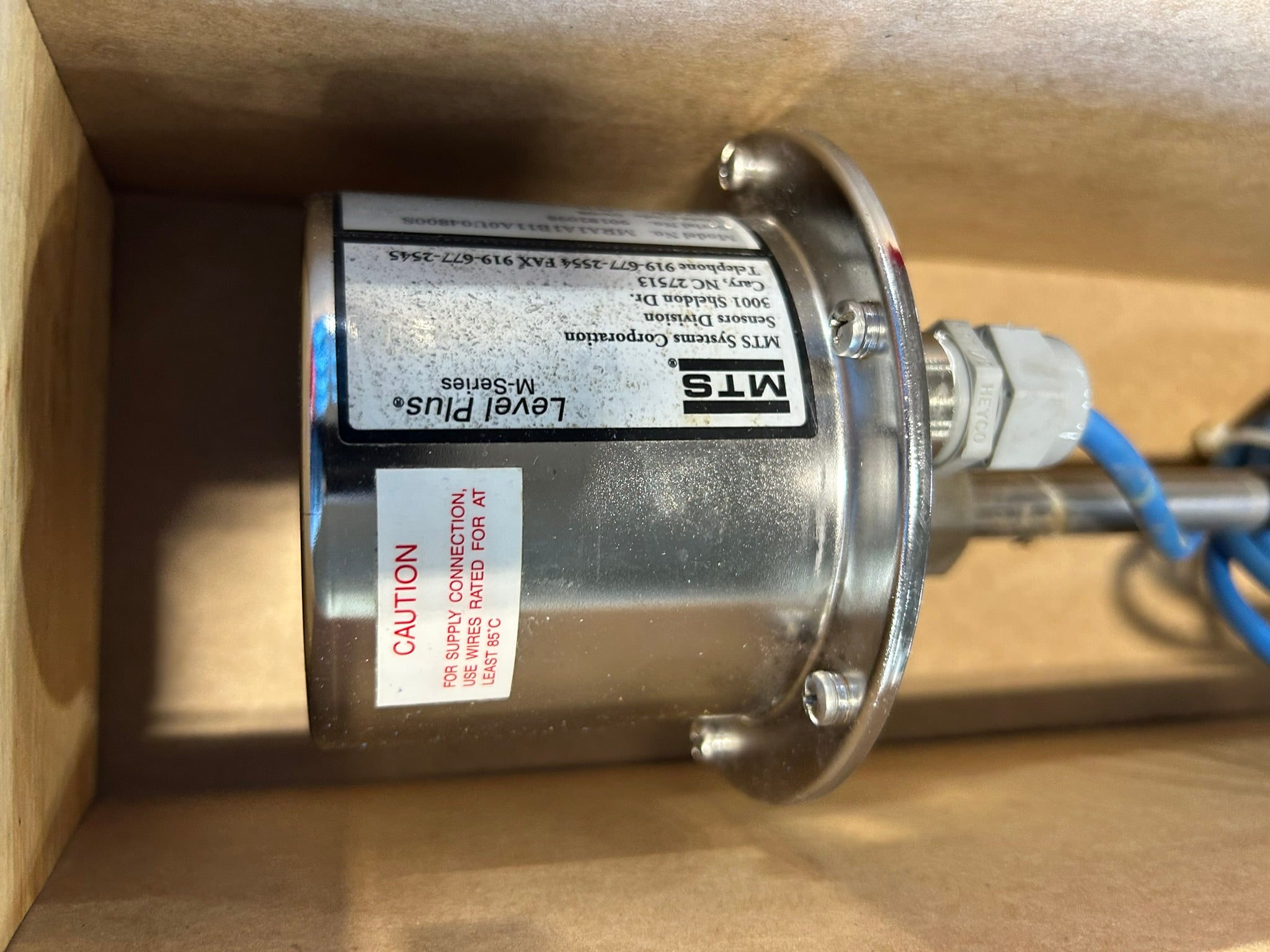 MTS MRA1A1B11A0U04800S Liquid Level Sensor Level Plus M-Series 48" Long