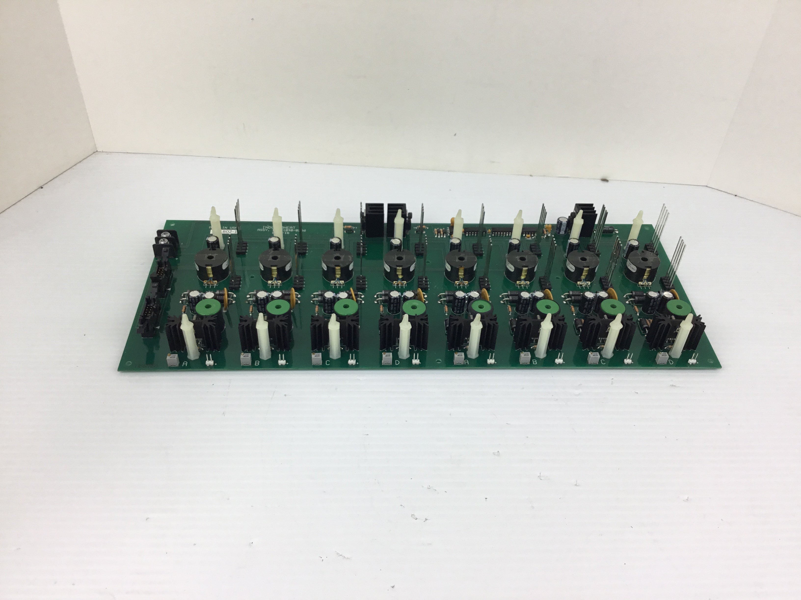 Inductoheat 31040-026D I21802-19 Industrial Control PCB Circuit Board 24VDC