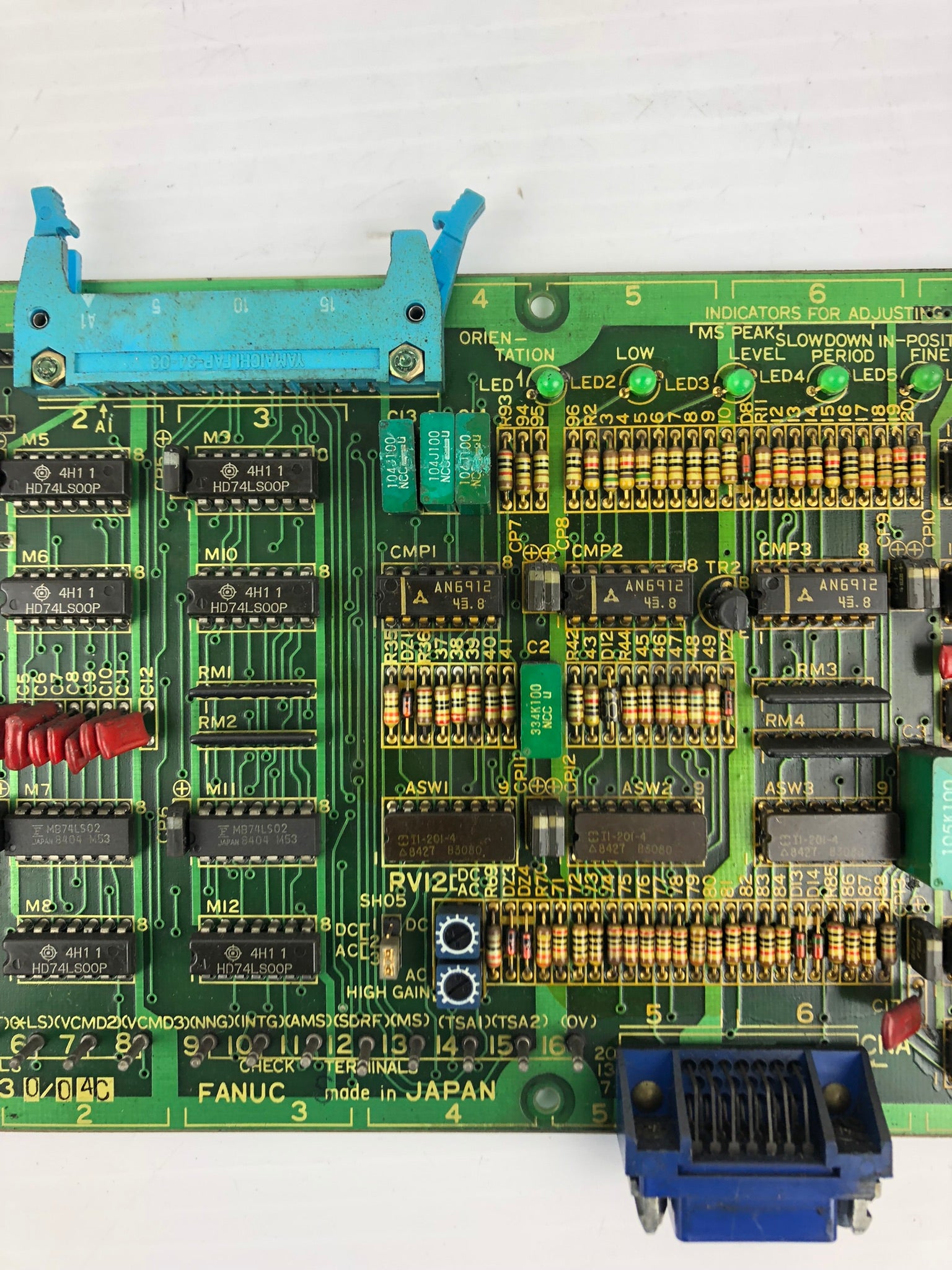 Fanuc A20B-0008-0030/04C Spindle Orientation Circuit Board