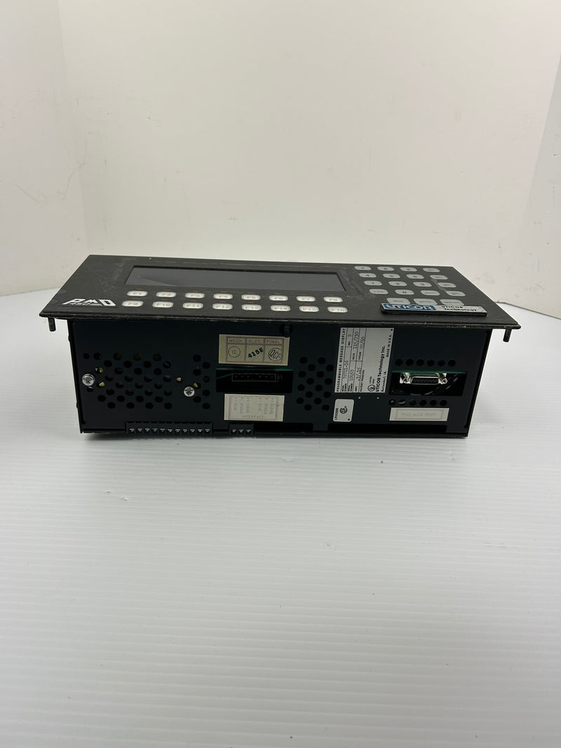 Uticor Technology 76711-16 Programmable Message Display PMD 450 Rev B