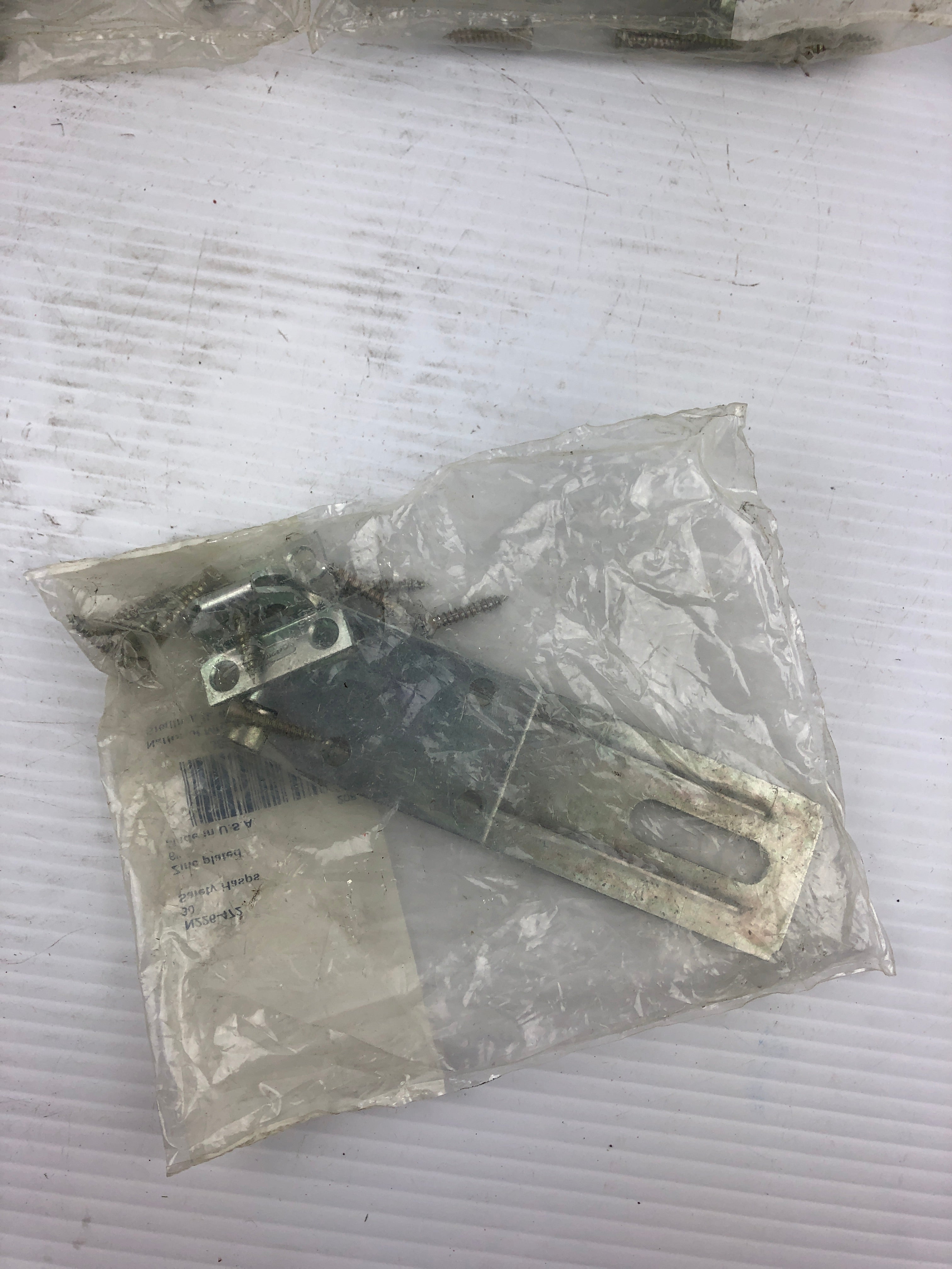 National N226-472 Safety Hasps Zinc Plated 6" - Lot of 3