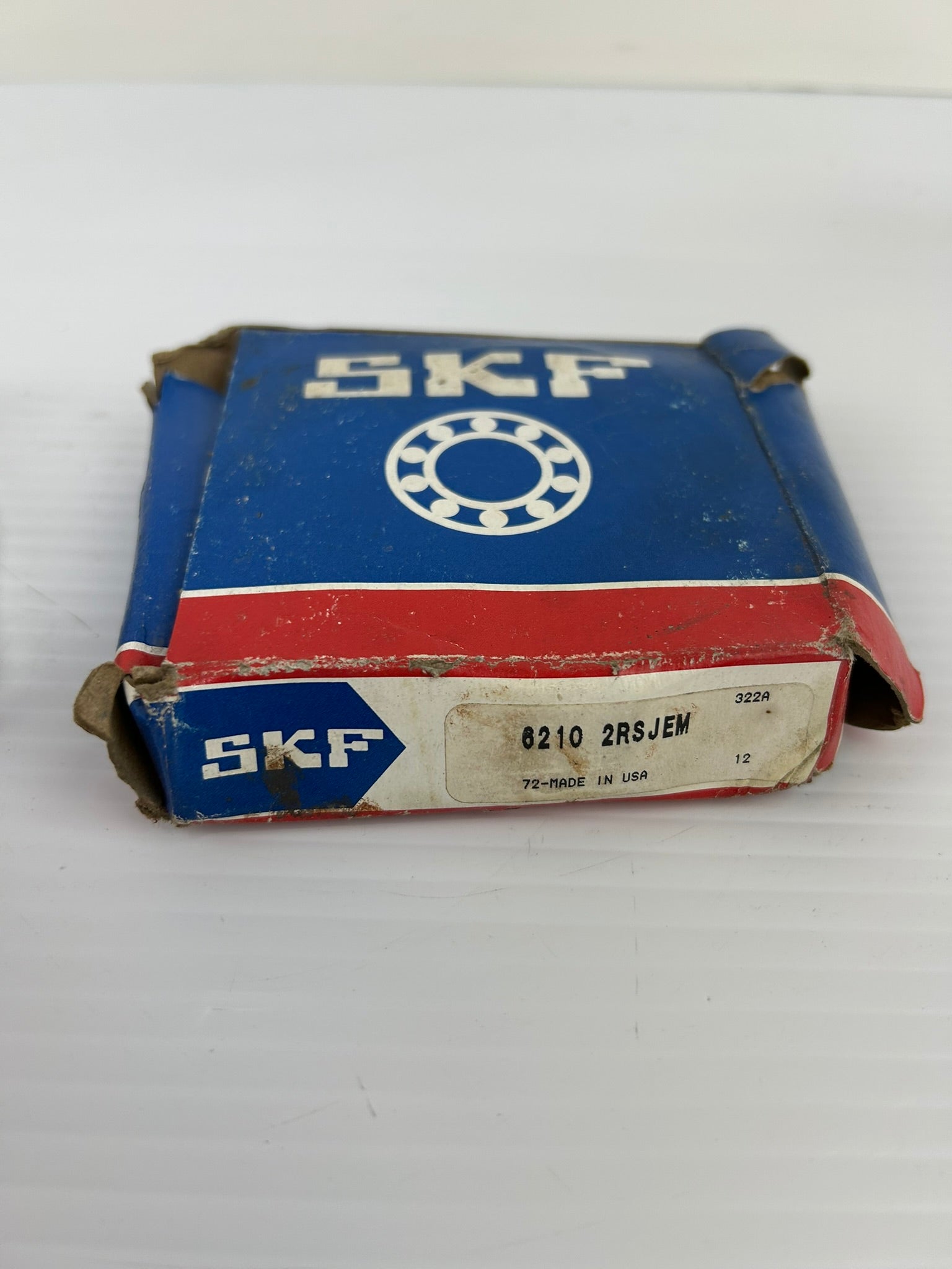 SKF 6210 2RSJEM Ball Bearing 62102RSJEM 6210-2RSJEM 6210/2RSJEM - Lot of 2