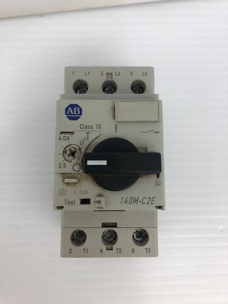 Allen-Bradley 140M-C2E-B40 Motor Protector Circuit Breaker Series C - Lot of 2