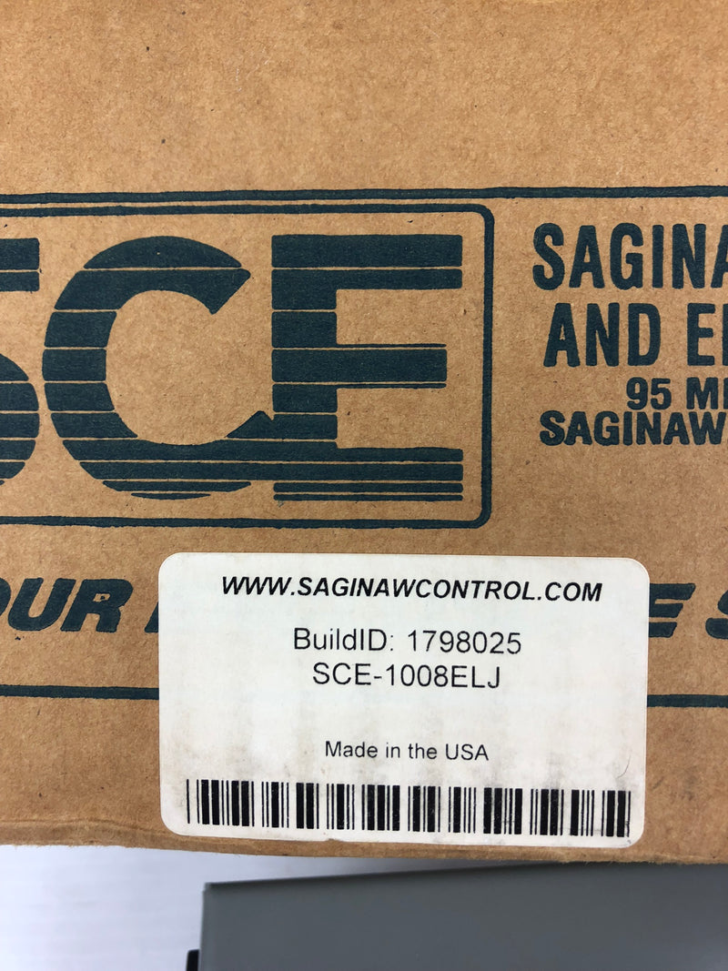 Saginaw SCE-1008ELJ Enviroline Series Enclosure 10" x 8" x 4" J-Box