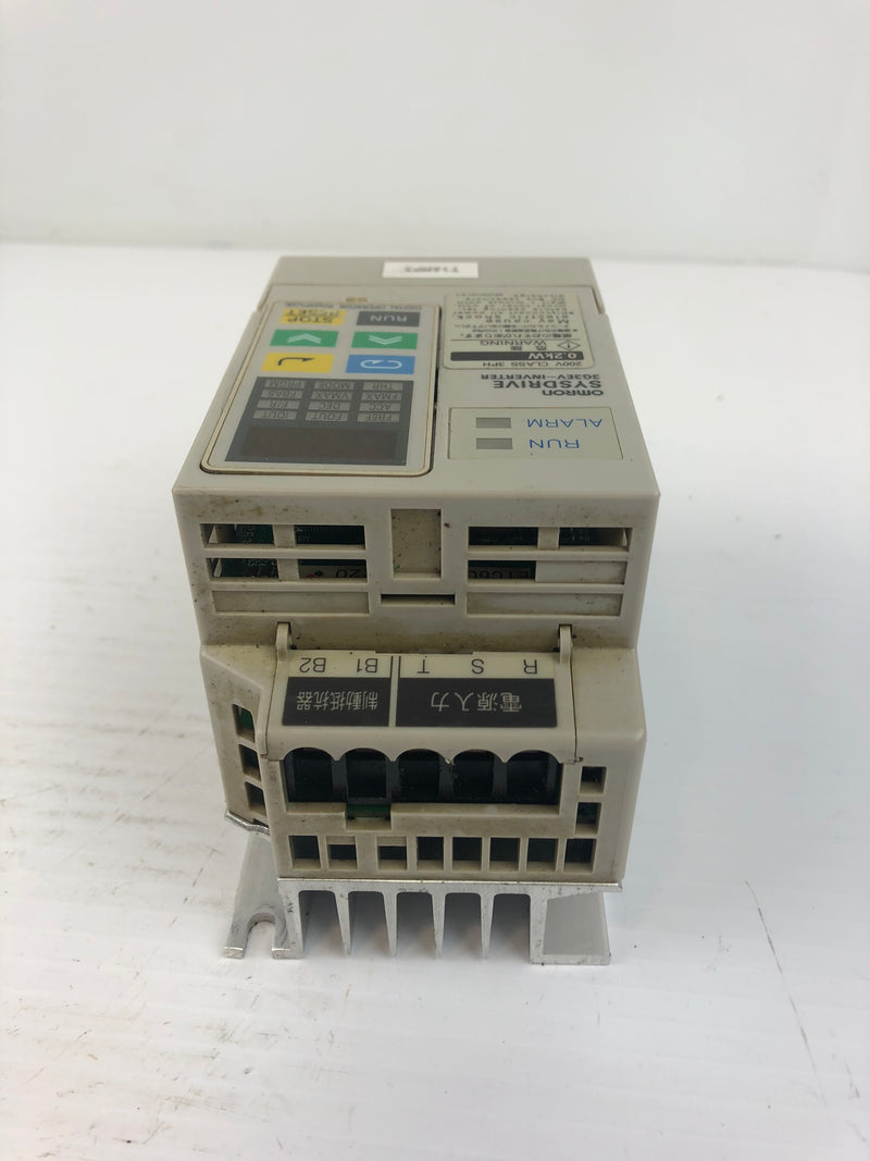 Omron 3G3EV-A2002 Sysdrive Inverter 200V Class 3PH 0.2kW