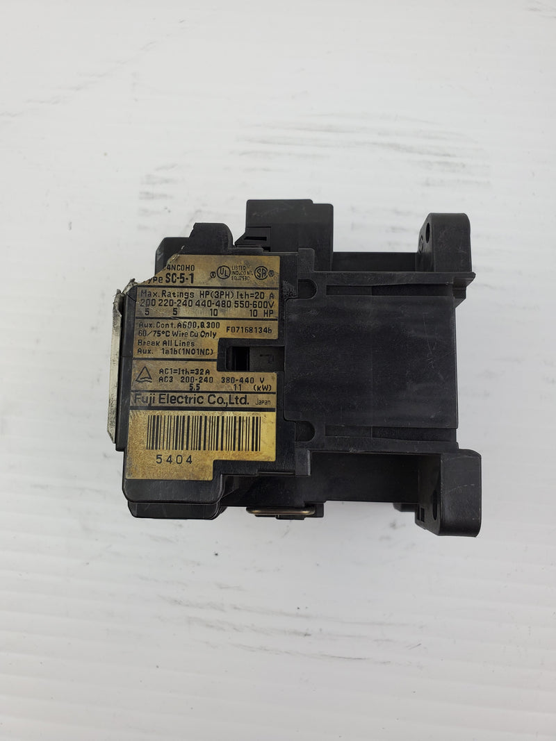 Fuji Electric SC-5-1 (19) Contactor Relay