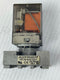 Allen-Bradley 700-HA32A1 Series D Relay and 700-HN125 Series A Base