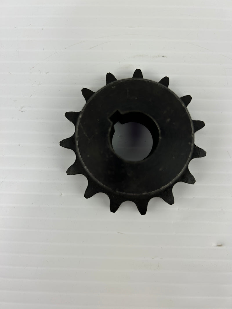 IDC H40B15F-3/4 Sprocket 15 Teeth 2.59" OD x 1.8" x 0.74" ID (0.84" with Keyway)