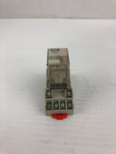 Eaton D2PR4T1 Relay with Base Socket D2PA6 Series B1