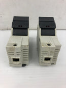 Allen-Bradley 1492-FB3J60-L Fuse Holder - Lot of 2