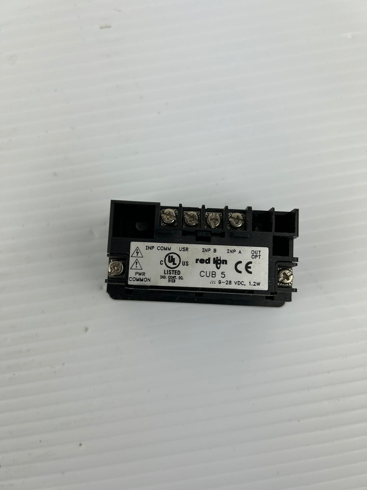 Red Lion CUB5 Dual Counter Rate Indicator 8 Digit Panel Meter 9-28VDC CUB5B000
